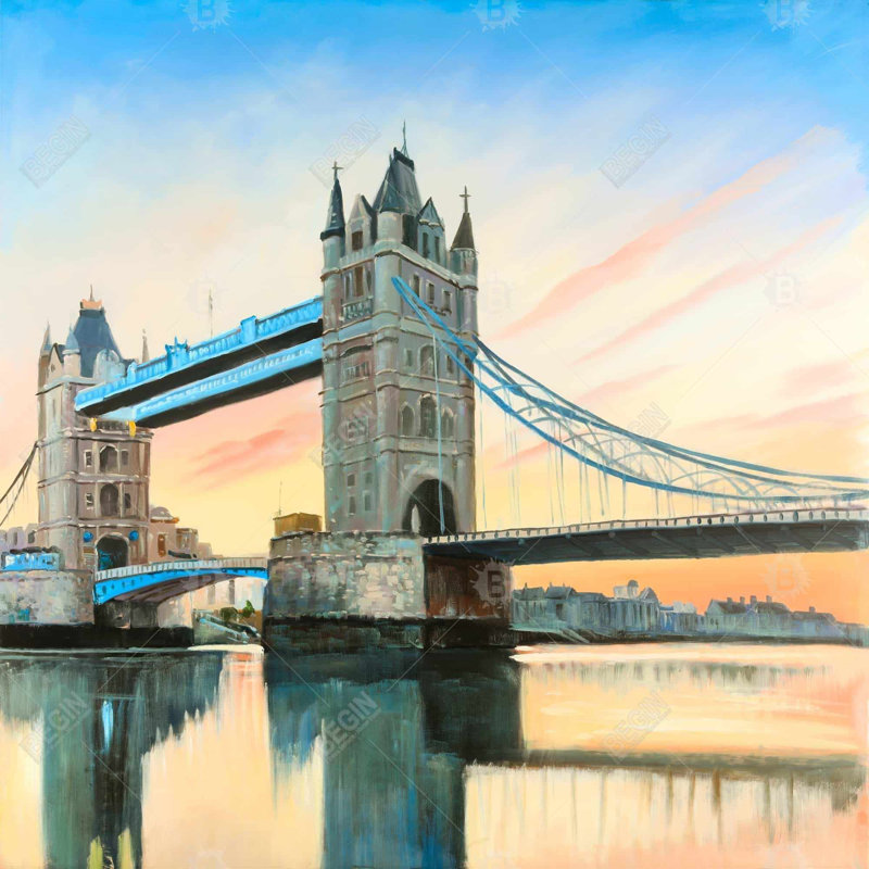 " Sunset On The London Bridge "