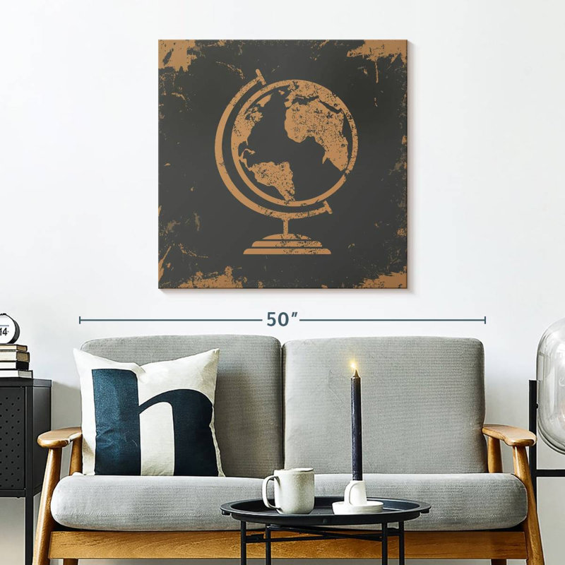 Globe terrestre Keiri, H 30 po x l 30 po