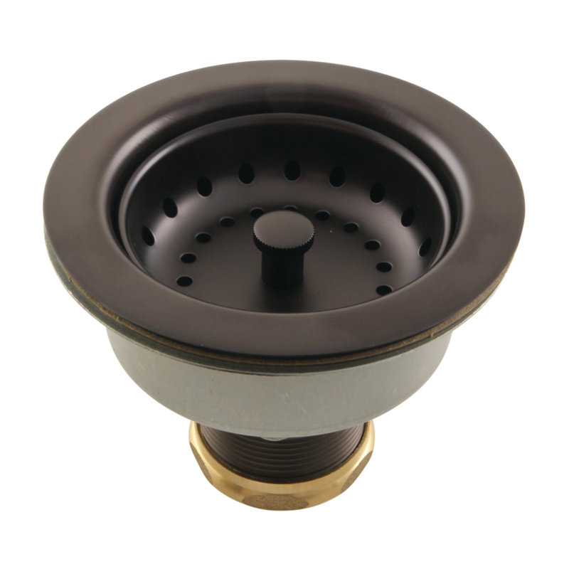 Drain d'évier de cuisine Tacoma Snap-N-Tite, Bronze huilé