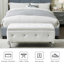 Banc de rangement rembourré Juilianna-1033625158