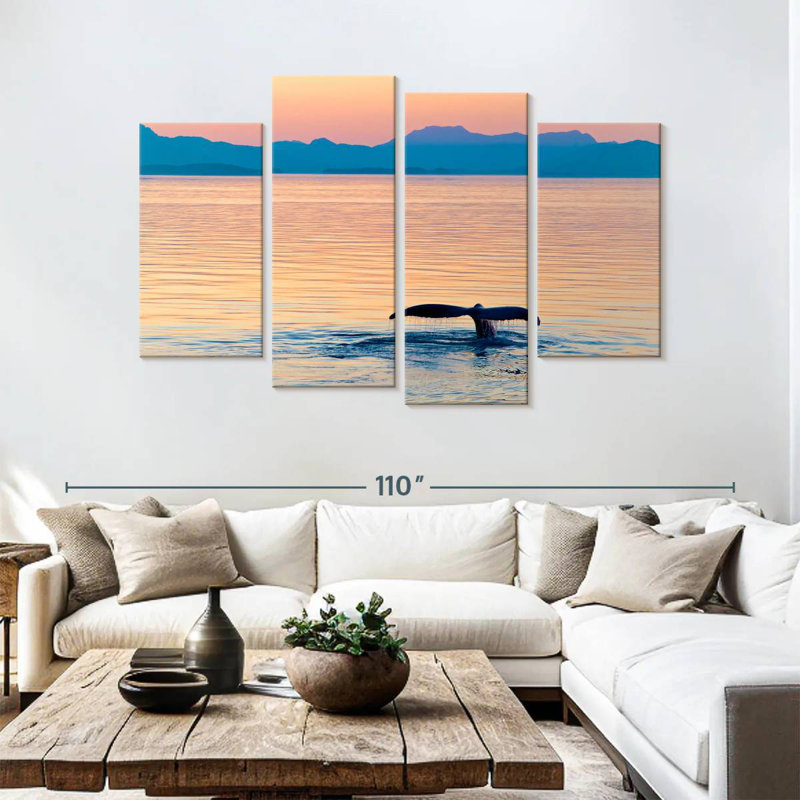 Brampt Whale Dive, 54" H x 84" W