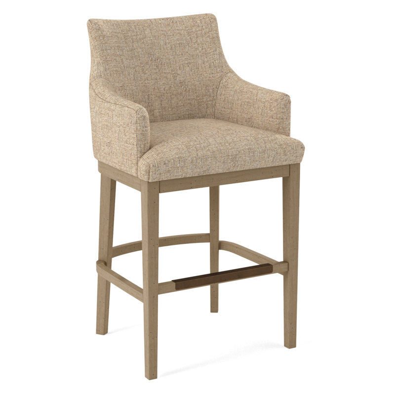 Upholstered Stool, 61653-63, Black