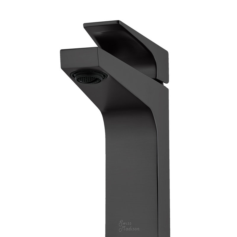 Voltaire Single Hole, Single-Handle, Bathroom Faucet, Matte Black