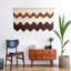 Décoration murale en macramé