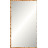 Blonde Burl Mirror