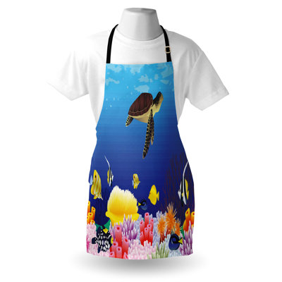 No Pattern Bib Apron