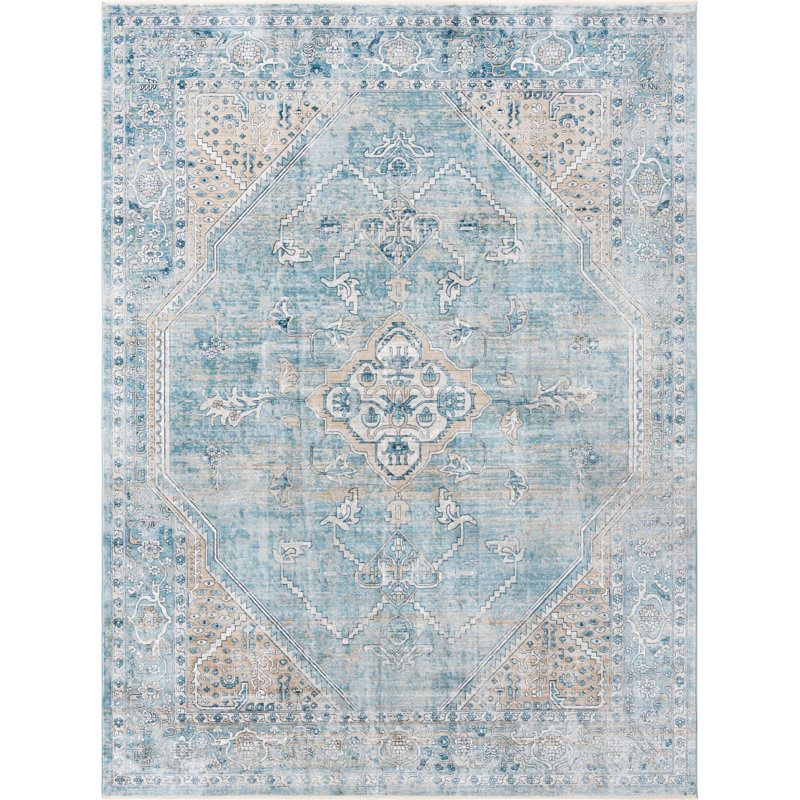 Orea Oriental Indoor Rug, Rectangle 6' x 9'2"