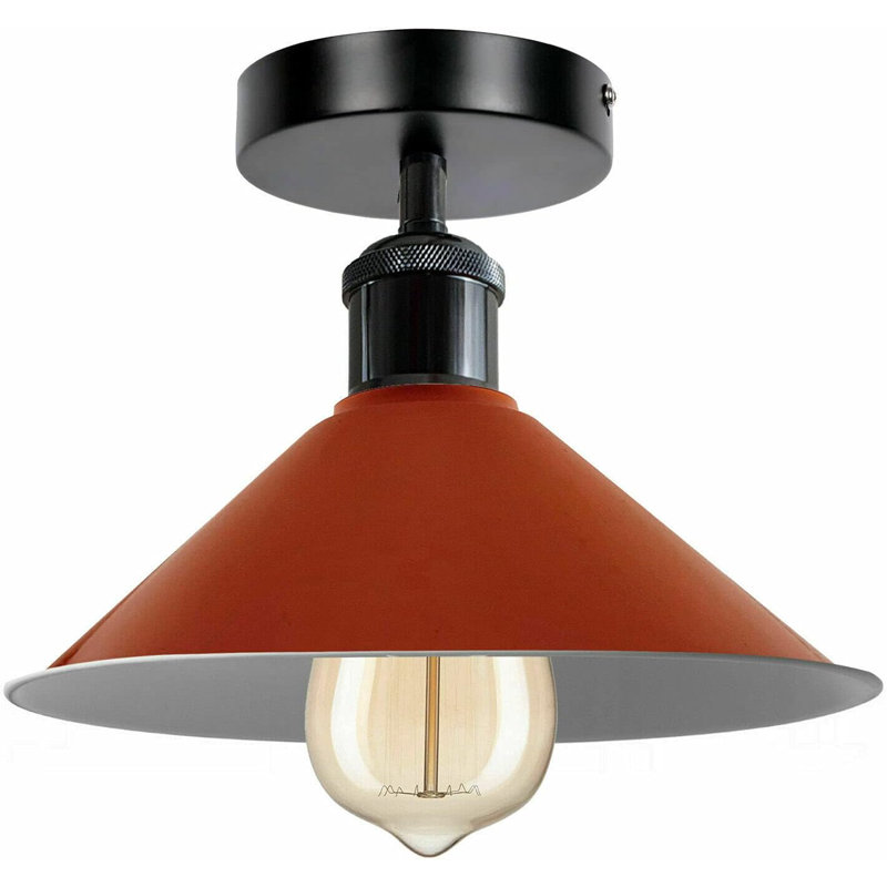 Conneautville Flush Mount, Orange