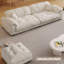 Coussin de canapé blanc modulaire en polyester Fourseat-1753285705