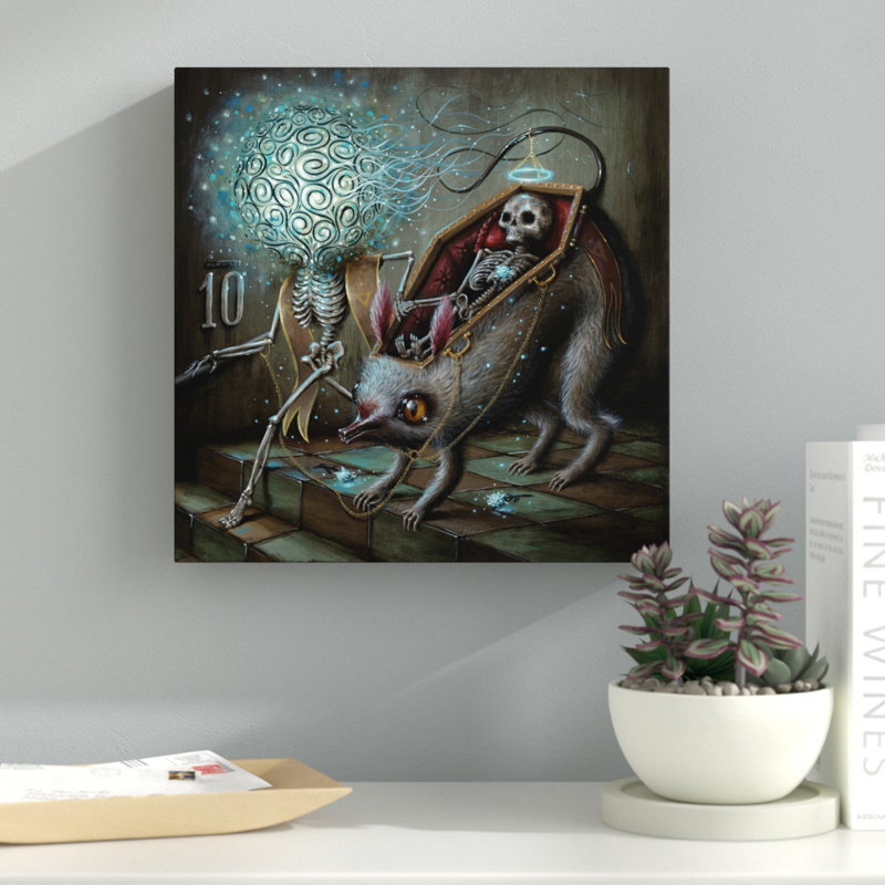«No Mans Land» par Jason Limon, impression sur toile tendue, H 14 po x l 14 po