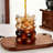 Unique Caterpillar Shaped Transparent Glass Drinking Cups Multi-Segment Curved Body