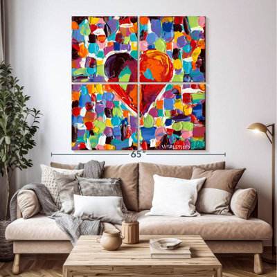 Hardie mosaïque cœur III