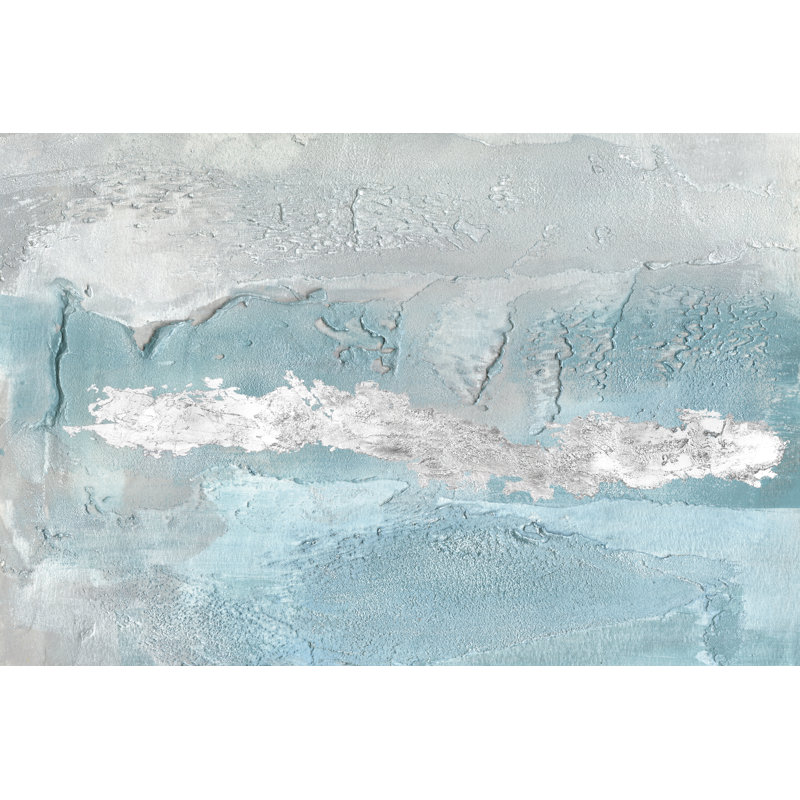 Blue Mist II by Lila Bramma - Painting, 81cm H x 122cm W, Wrapped Canvas