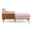 Chaise longue à 2 accoudoirs capitonnés Cape-765143880