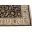 Tapis bleu marine Thura 4 pi x 6 pi Indo Nain Thura