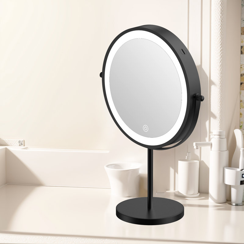 Miroir de sol Lashayla, Noir