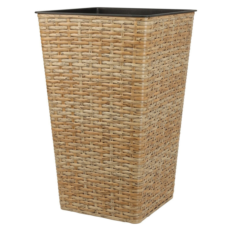 Milana Rattan Pot Planter, Brown