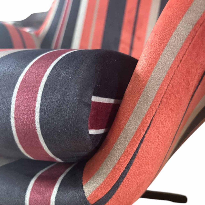 Alexandia Velvet Swivel Armchair