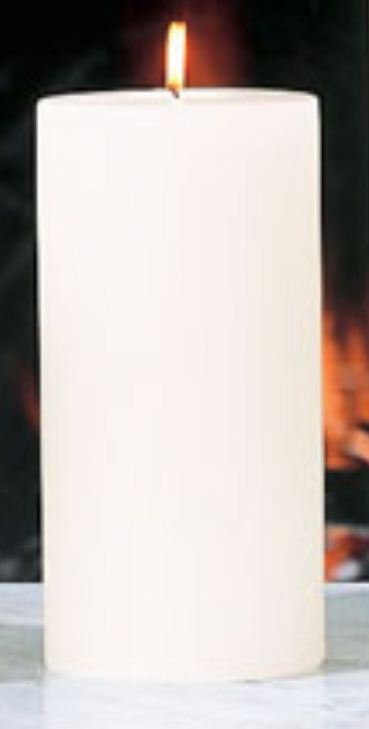 Pillar Candle, 4" x 10"