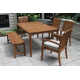 Fleur 64'' Rectangular 7 - Person Outdoor Dining Set with Cushions