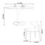 Ensemble repas rond-99183803
