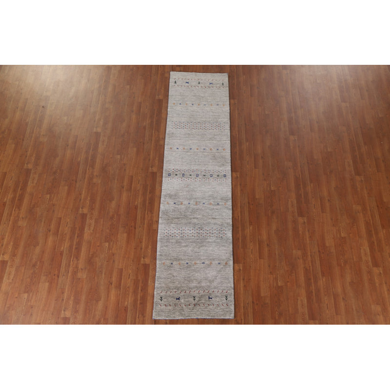 Tribal Gabbeh Oriental Runner Rug 2x10