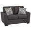 Beauchamp Fabric Sofa & Loveseat Set, Charcoal-122099451