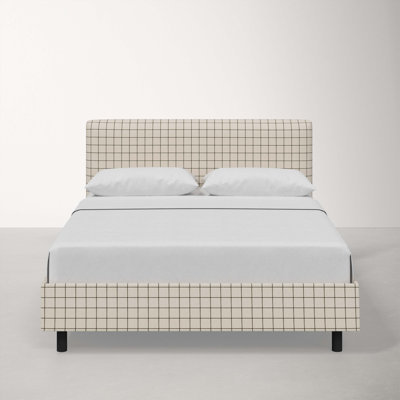 Avila Cotton Upholstered Bed