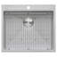 Ruvati Topmount Laundry Utility Sink 25 x 22 x 12 inch Rounded Corners Deep Stainless Steel