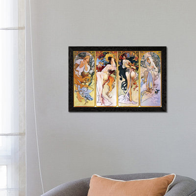 Alphonse Mucha by Alphonse Mucha - Print on Canvas