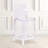 Imca Counter Stool with Square Back in Transparent Crystal - Wedding Chairs-890768354