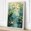Koi in Still Water Japandi - Wrapped Canvas-1979017442-1979017462