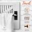Porte-serviettes mural rustique en bois-85637356