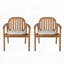Chaise de patio avec coussin
