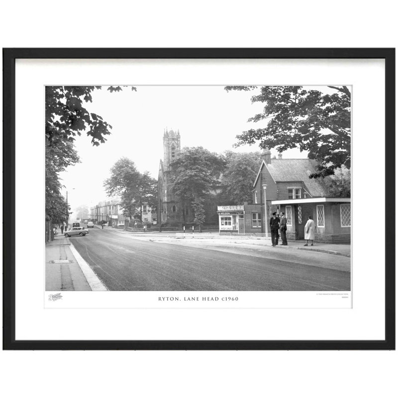Ryton, Lane Head C1960 by Francis Frith - Single Picture Frame Print, 40cm H x 50cm W x 2.3cm D