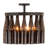 Boughan 5 - Light Dimmable Drum Chandelier