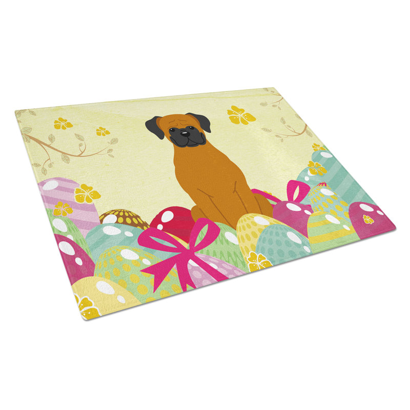 Planche à découper boxer cooper de l’allée de vacances Saroyan, Fauve