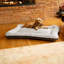Lit réversible en microsuède ivoire pour chien et chat All Day with Cloud 9-879897028-879897030