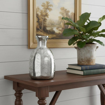 Vase de table en verre