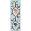 Tapis d'extérieur couleur ivoire / bleu marine Askersund-71269966