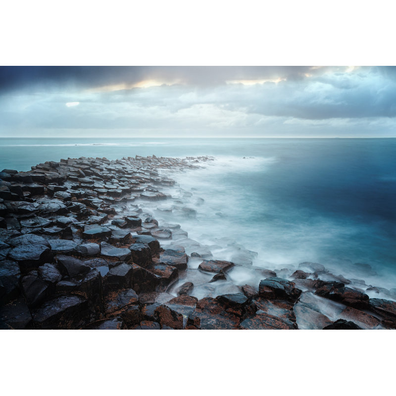 Giants Causeway - Wrapped Canvas Print, 20cm H x 30cm W x 3.8cm D