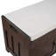 Banc de rangement rembourré avec armoire-381537196