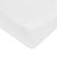 Plain White Quilted Muslin Changing Pad Cover