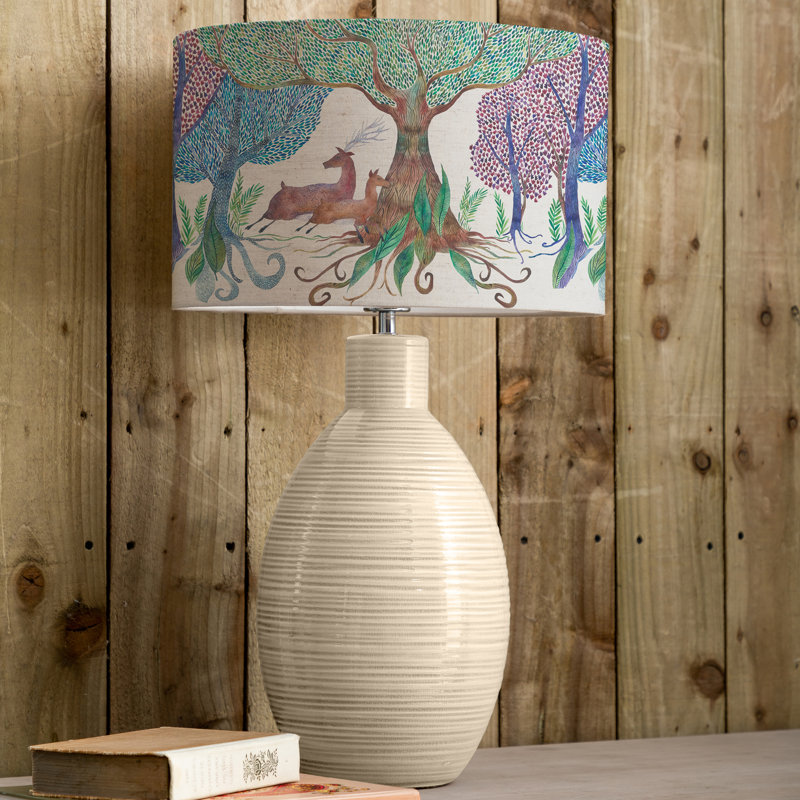 Willow Woods Ceramic Table Lamp