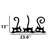 Metal 3 Cats Wall Decor