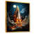Gold Floater Framed