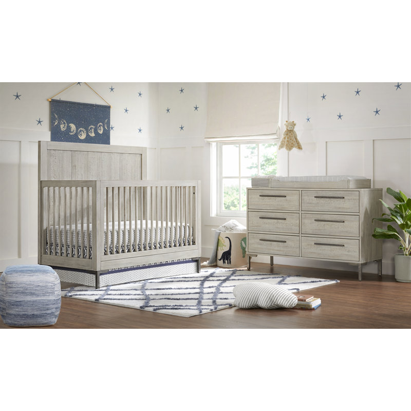 Lit de bébé à hauteur ajustable Jeanette