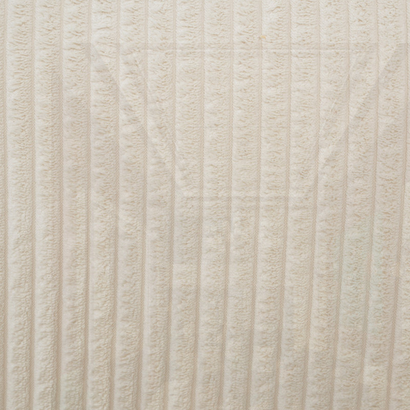 Repose-pieds rembourré carré, Tissu beige