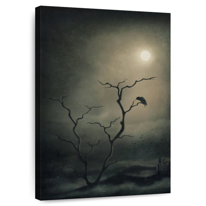 Hitzel Creepy Tree, 51" H x 34" W