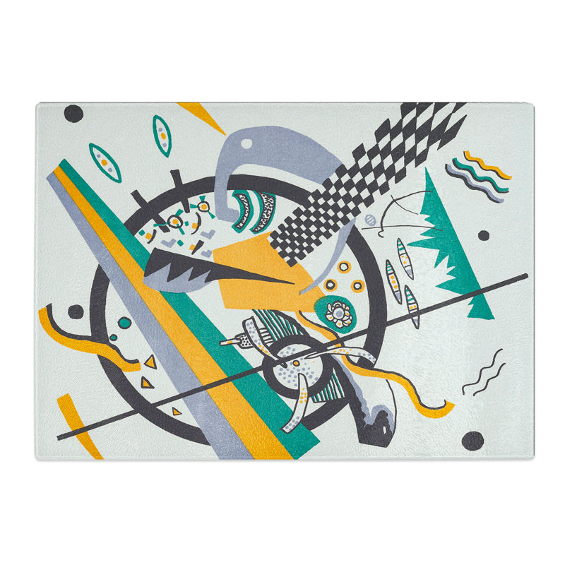 Small Worlds IV by Wassily Kandinsky Chopping Board, 20cm W x 28.5cm L